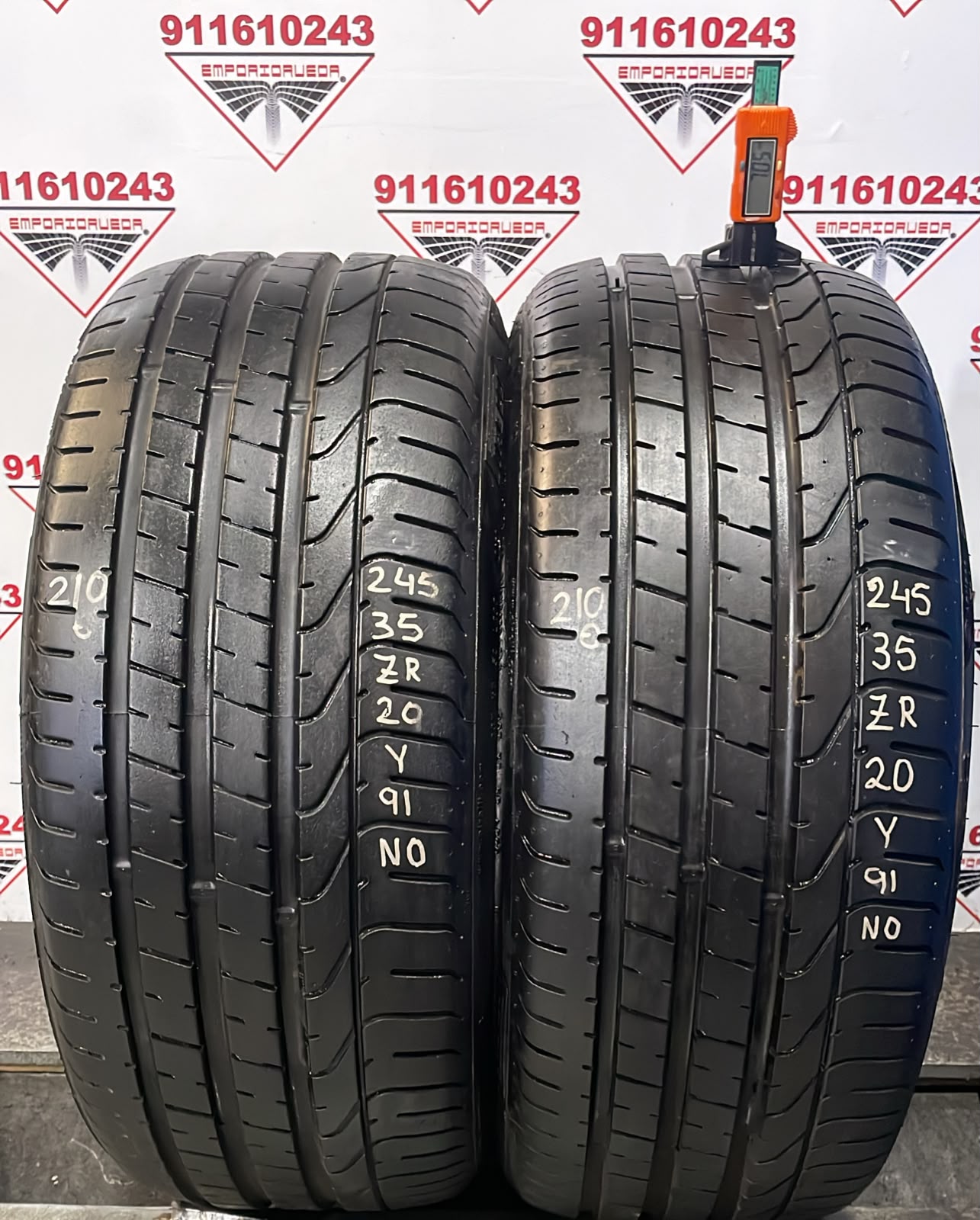 PIRELLI  USADO  245/35 R20 91 Y